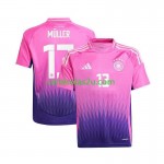 Camisolas de futebol Alemanha Thomas Muller 13 Equipamento Alternativa Euro 2024 Manga Curta